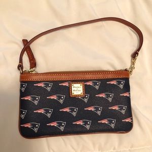 New England Patriots Dooney & Bourke Wristlet